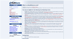 Desktop Screenshot of e-healthsource.com